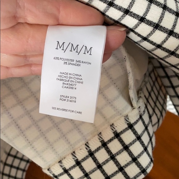 cabi Windowpane Jacket/Blazer #3173 -Medium - Picture 4 of 5